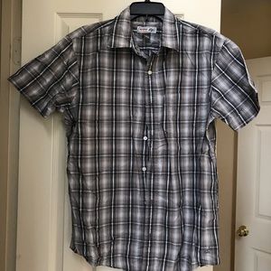 Urban Pipeline Plaid Short Sleeve Shirt